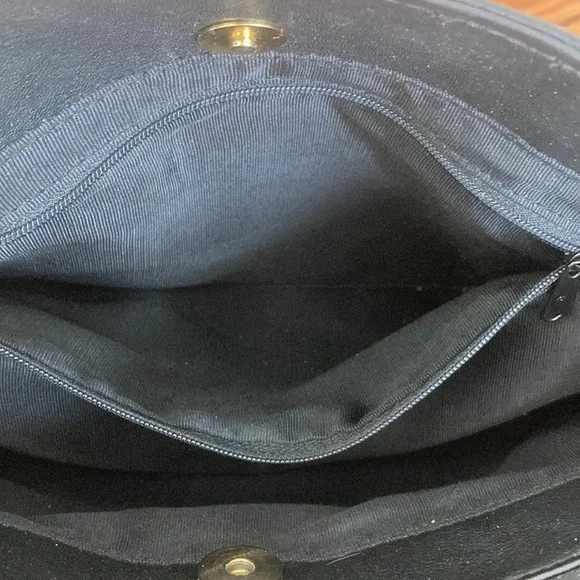 Etienne Aigner Black Leather Satchel - Picture 10 of 14